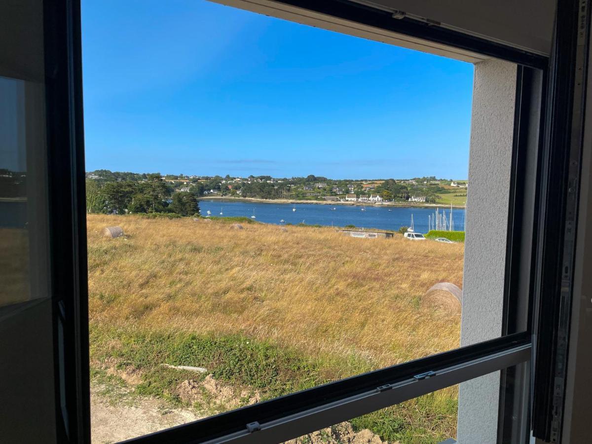 Ty Nevez - Jolie Maison Neuve Avec Petite Vue Mer Saint-Pabu  Esterno foto