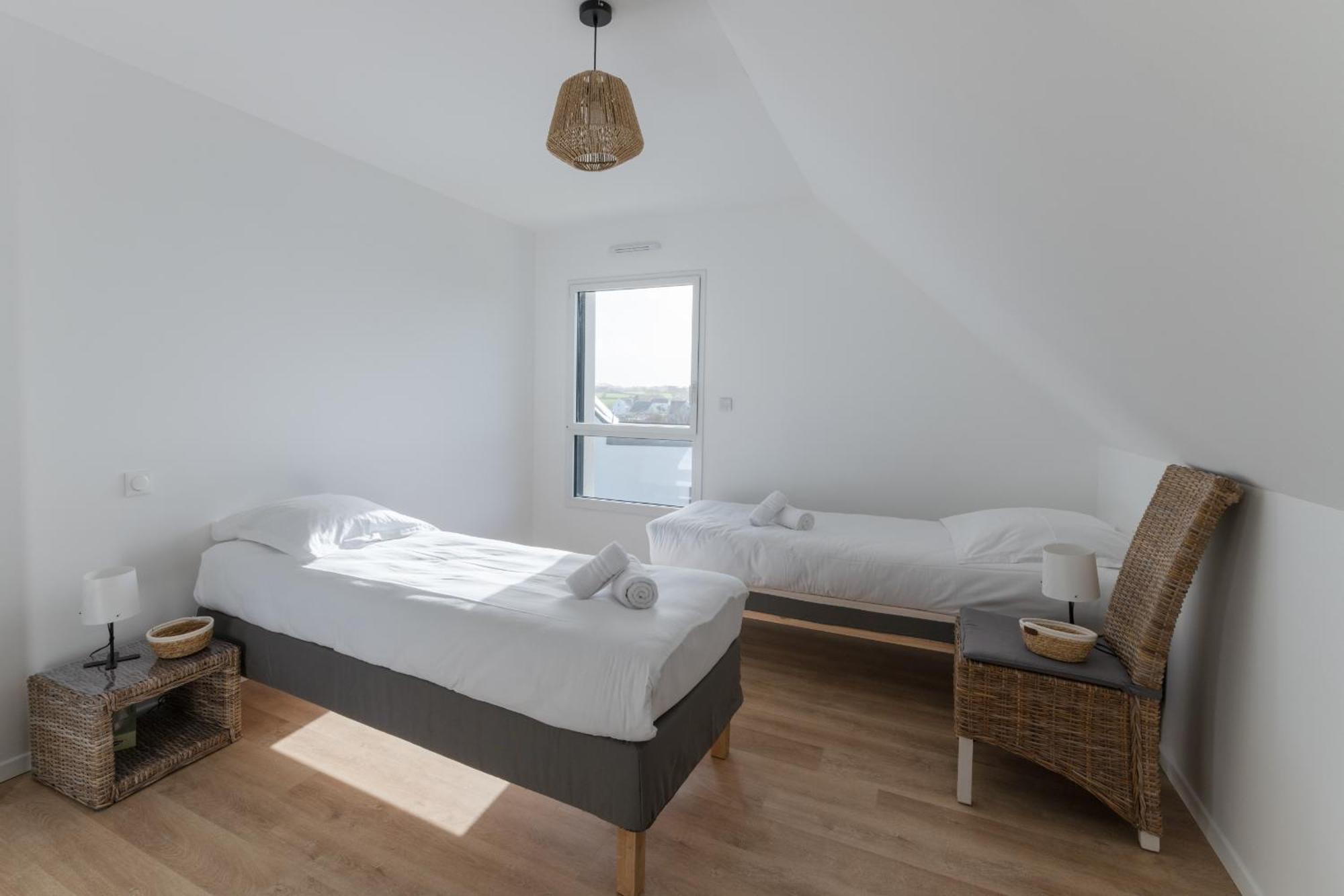 Ty Nevez - Jolie Maison Neuve Avec Petite Vue Mer Saint-Pabu  Esterno foto