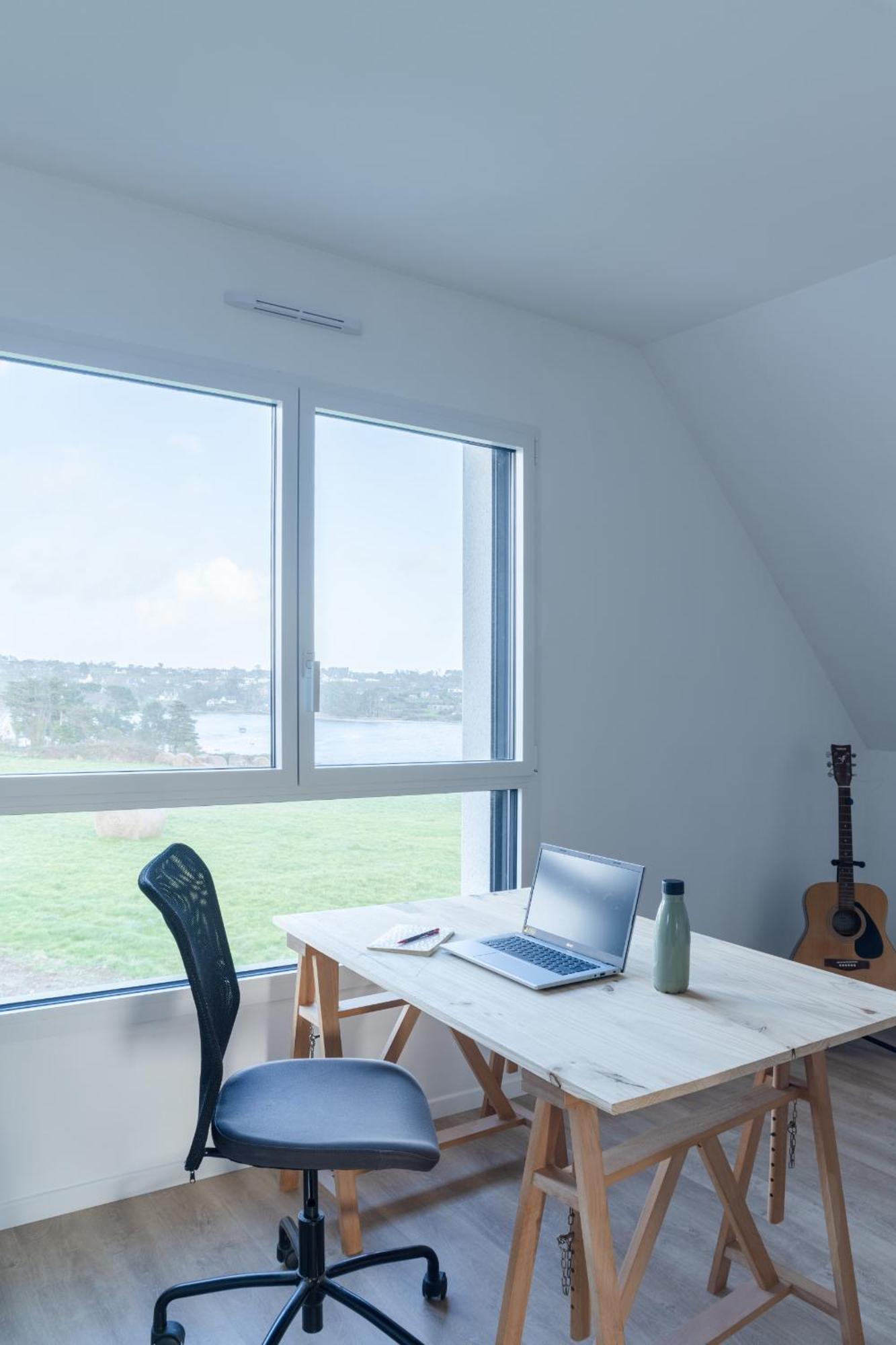 Ty Nevez - Jolie Maison Neuve Avec Petite Vue Mer Saint-Pabu  Esterno foto