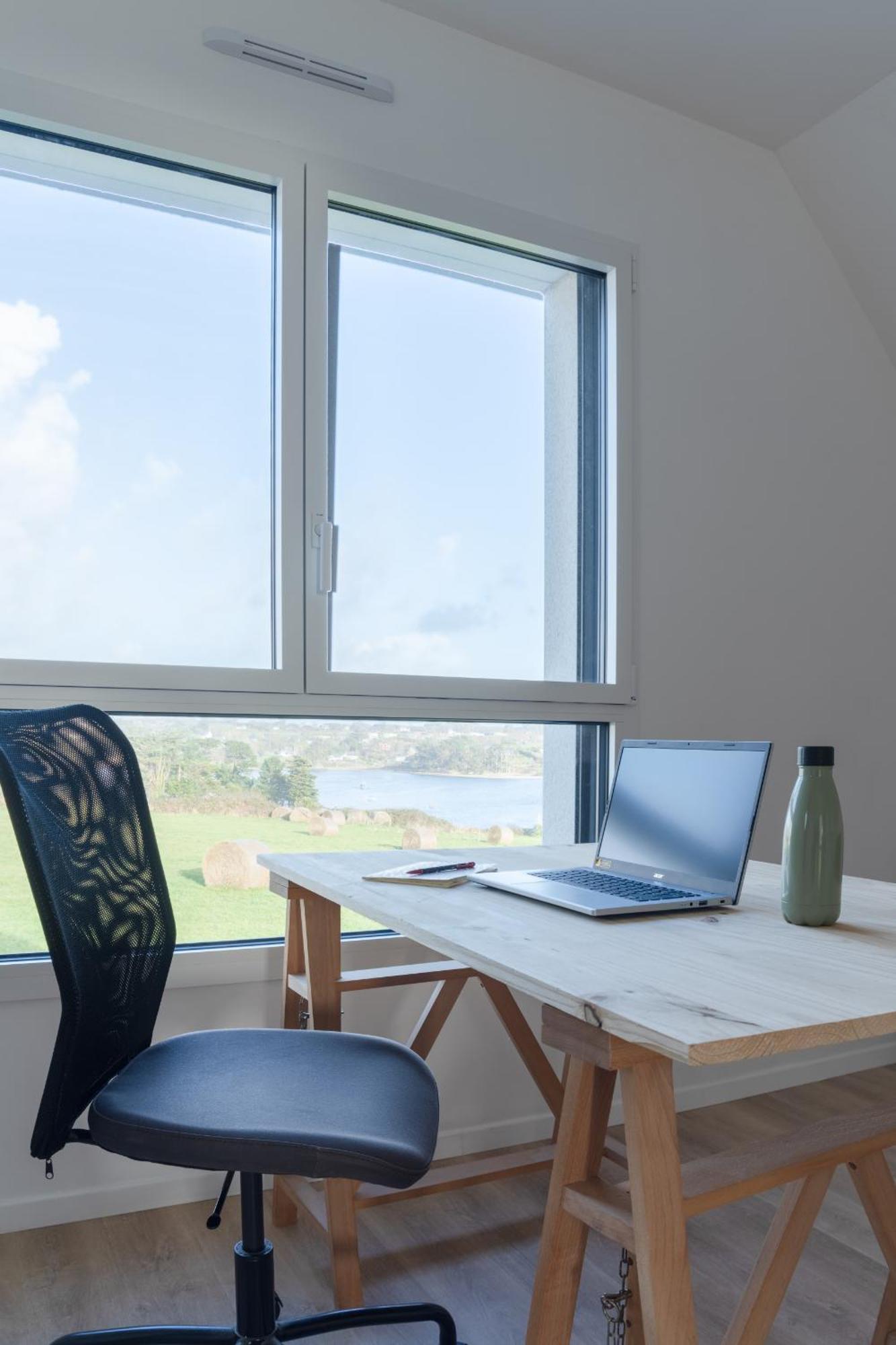 Ty Nevez - Jolie Maison Neuve Avec Petite Vue Mer Saint-Pabu  Esterno foto