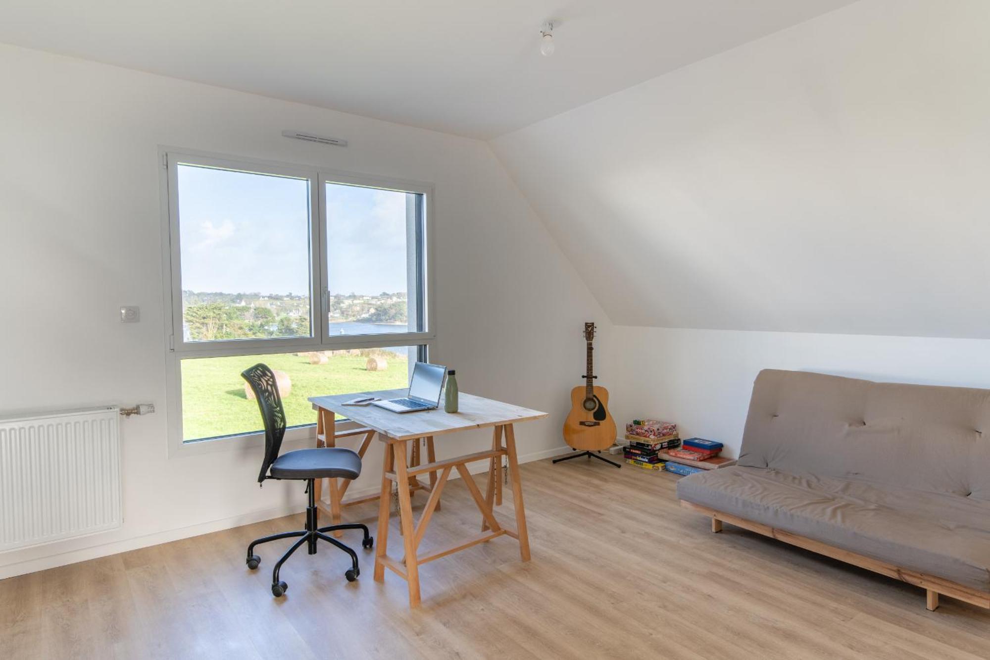 Ty Nevez - Jolie Maison Neuve Avec Petite Vue Mer Saint-Pabu  Esterno foto