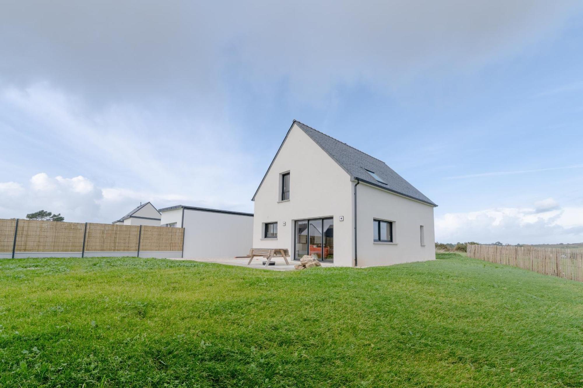 Ty Nevez - Jolie Maison Neuve Avec Petite Vue Mer Saint-Pabu  Esterno foto
